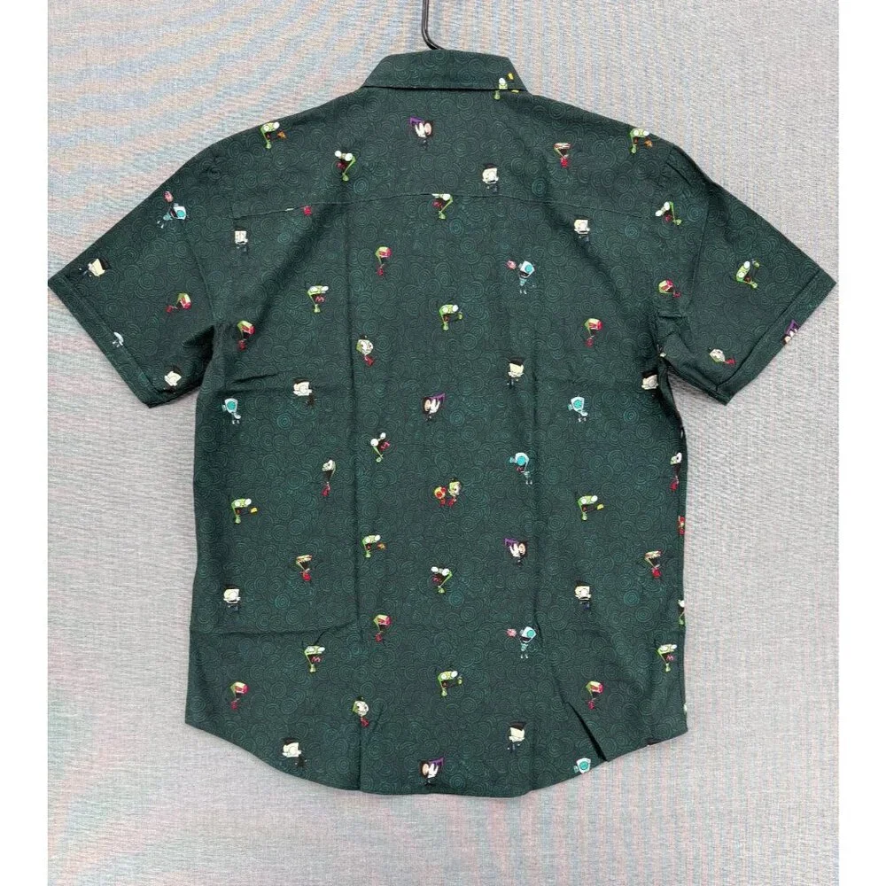 RSVLTS Invader Zim Invaders from Irk KUNUFLEX Shirt Mens XL NWT - Picture 2 of 5